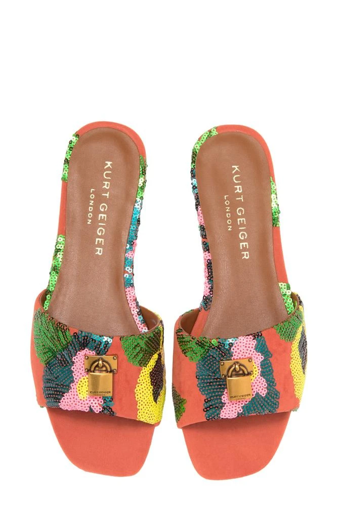 Kurt Geiger Brixton Lock Slide Sandal 4