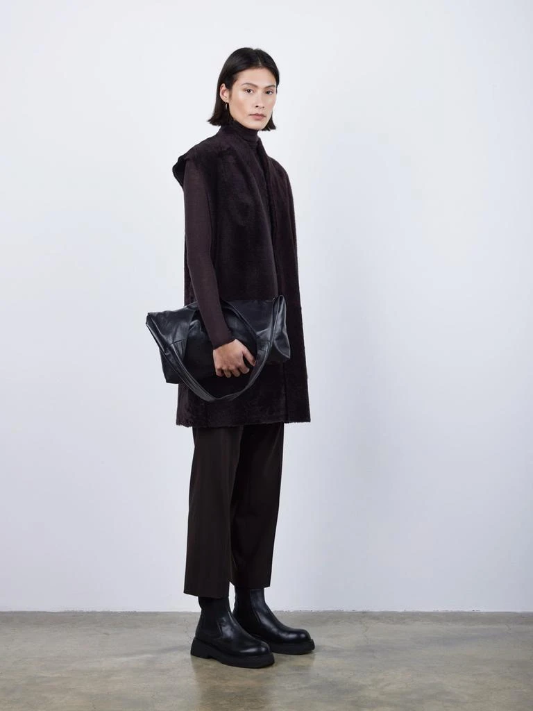 Gushlow & Cole Mid length boxy shearling gilet 3
