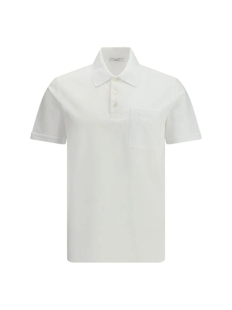 Givenchy Givenchy Logo Detailed Short Sleeved Polo Shirt 1