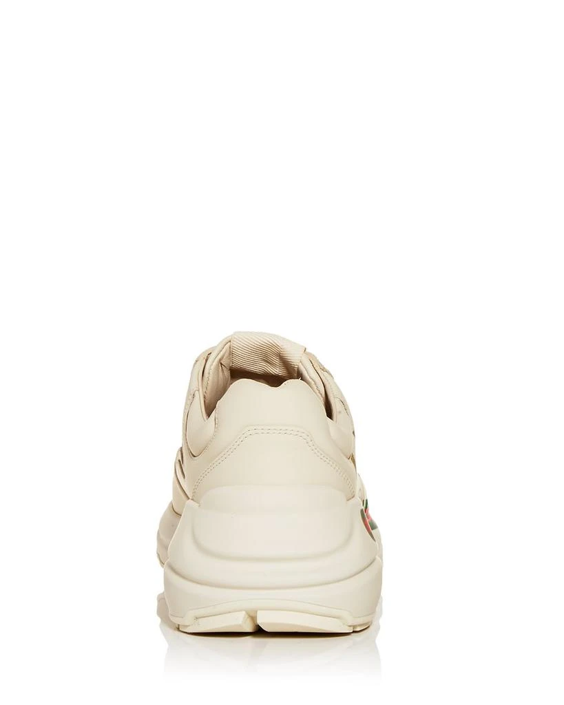 Gucci Women's Rhyton Leather Sneakers 5