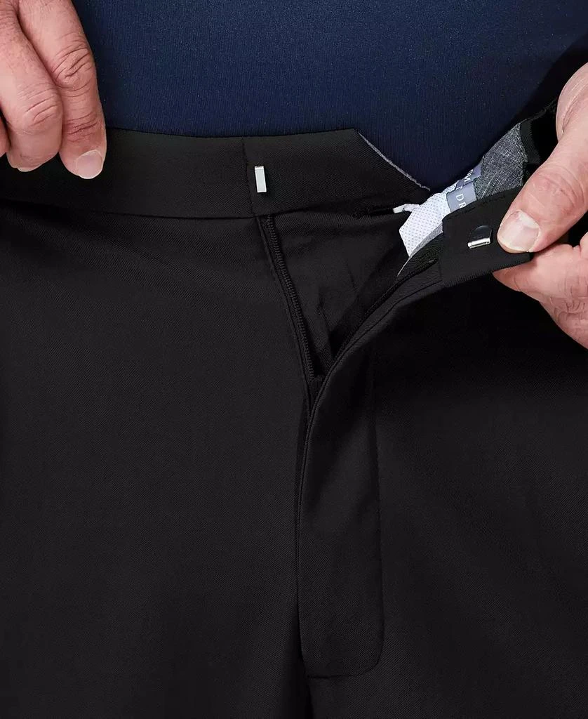 Haggar Men's Big & Tall Premium Comfort Stretch Classic-Fit Solid Pleated Dress Pants 5