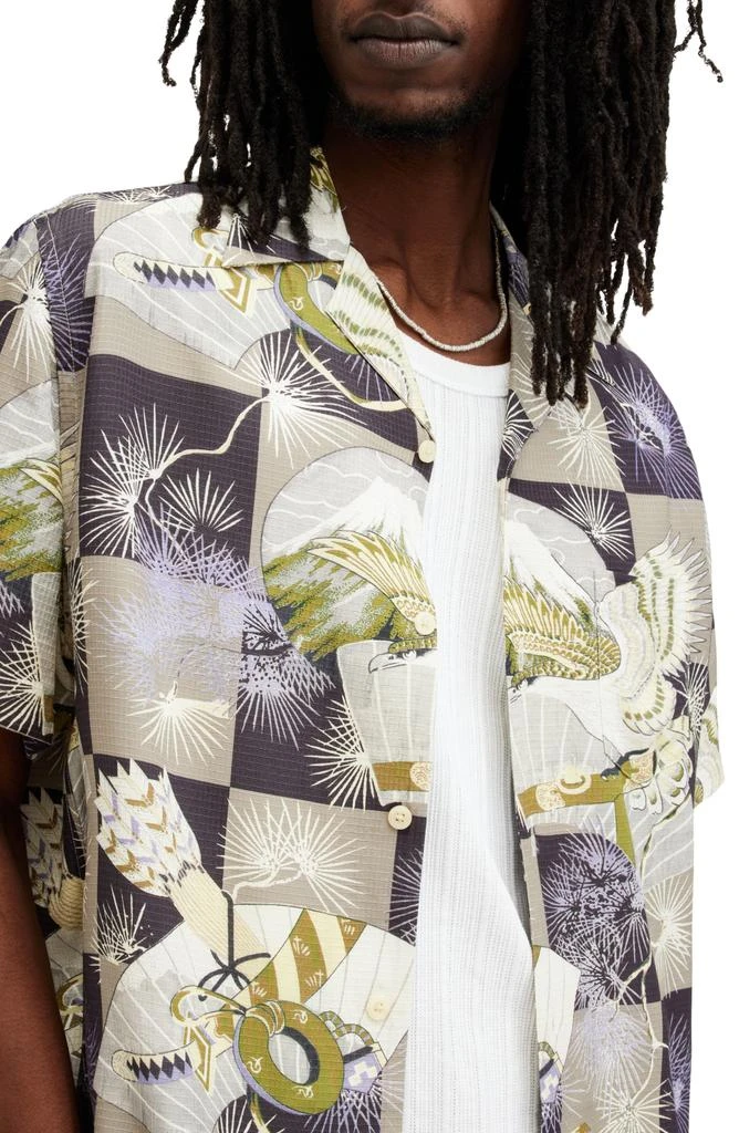 ALL SAINTS Sebastian Camp Shirt 6