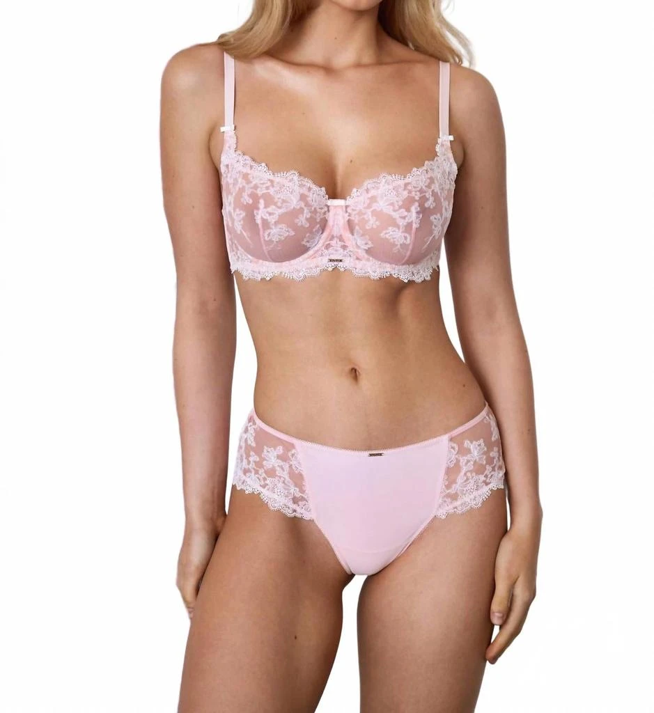 Ajour Fleur Seamless Brief In Powdery 2