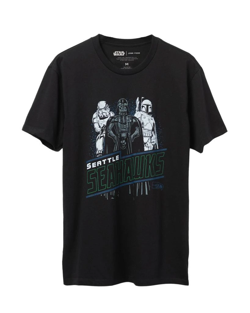 Junk Food Clothing Unisex Star Wars x Junk Food x NFL Dark Side Team Seahawks Tee 4