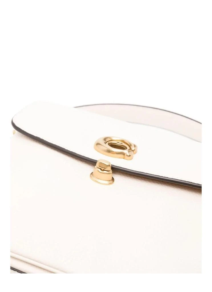 Coach Polished Pebbled Leather Cassie Crossbody 19 5