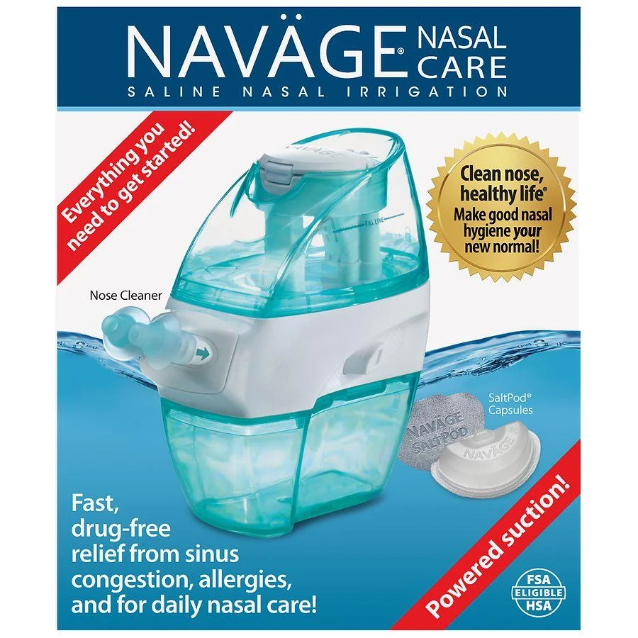 Navage Saline Nasal Irrigation Starter Kit 1