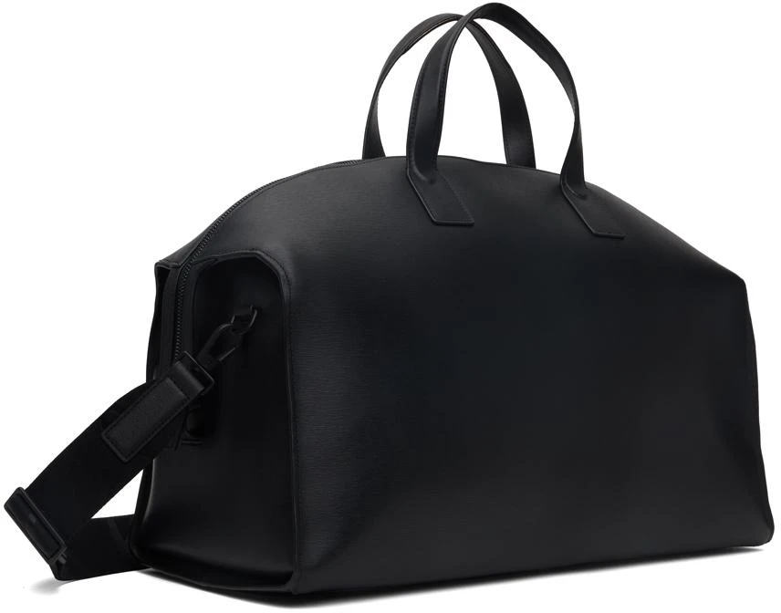 Paul Smith Black Grained Leather Holdall Duffle Bag 3