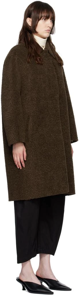 Nothing Written SSENSE Exclusive Reversible Brown Oversized Coat 2