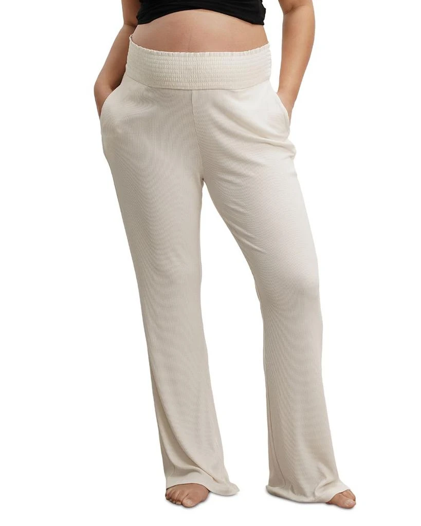 Nom Maternity Super Soft Ribbed Pants 1