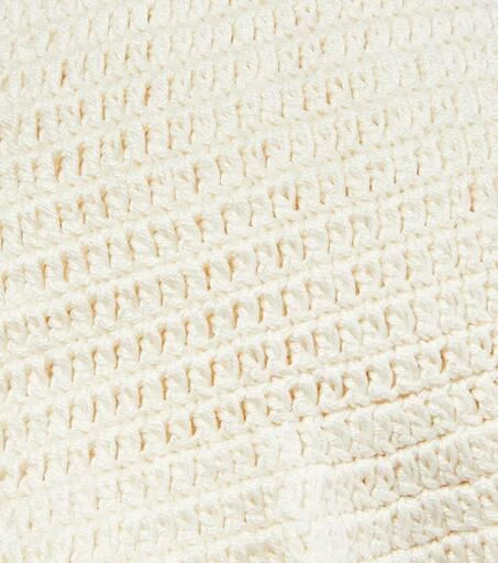 ANNA KOSTUROVA Crochet cotton bucket hat 3