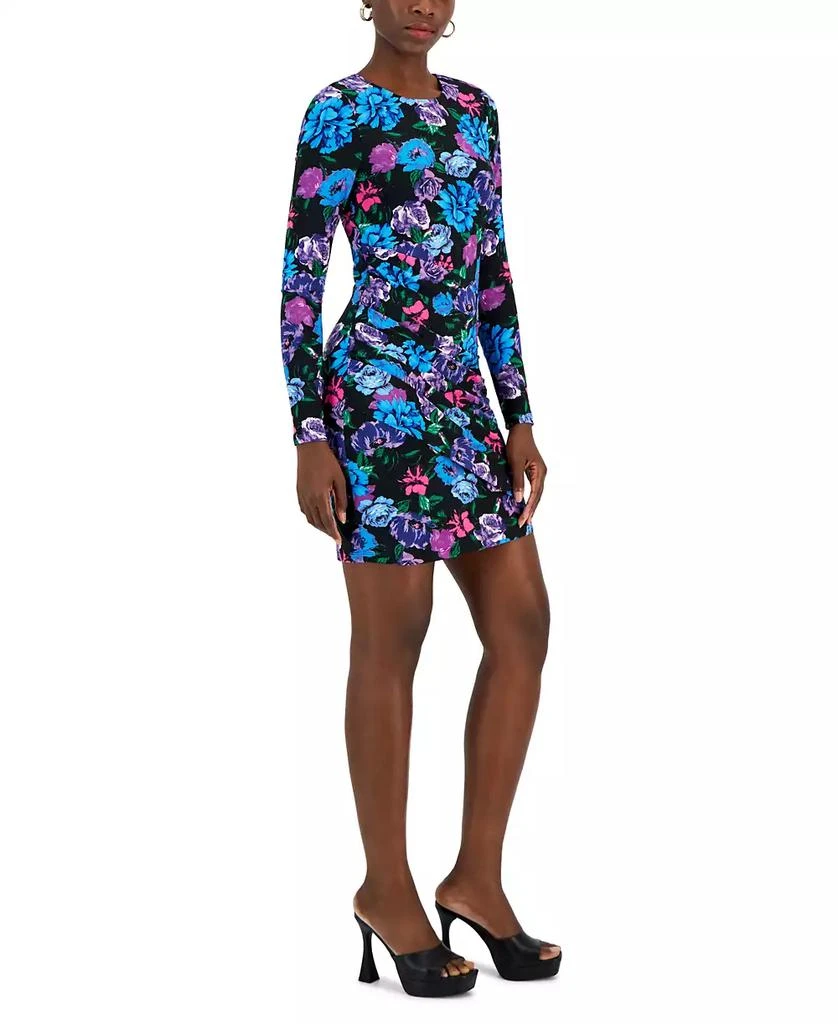 RACHEL Rachel Roy Women's Keeva Printed Faux-Wrap Mini Dress 3