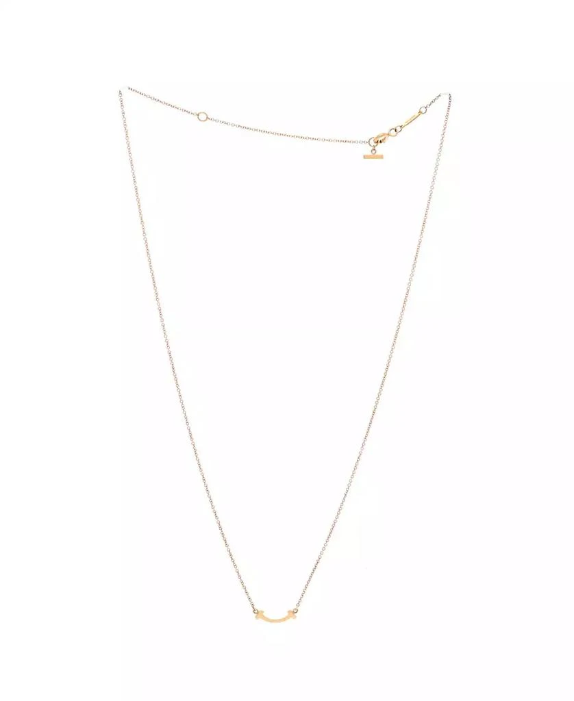 Pre-Owned Tiffany
Co T Smile Pendant Necklace 5