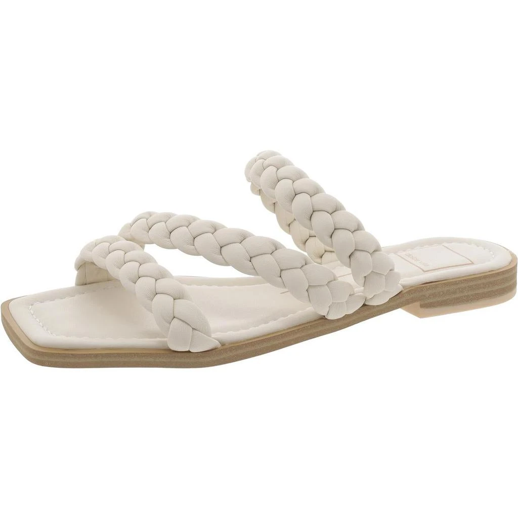 Dolce Vita Womens Braided Slip On Slide Sandals 1