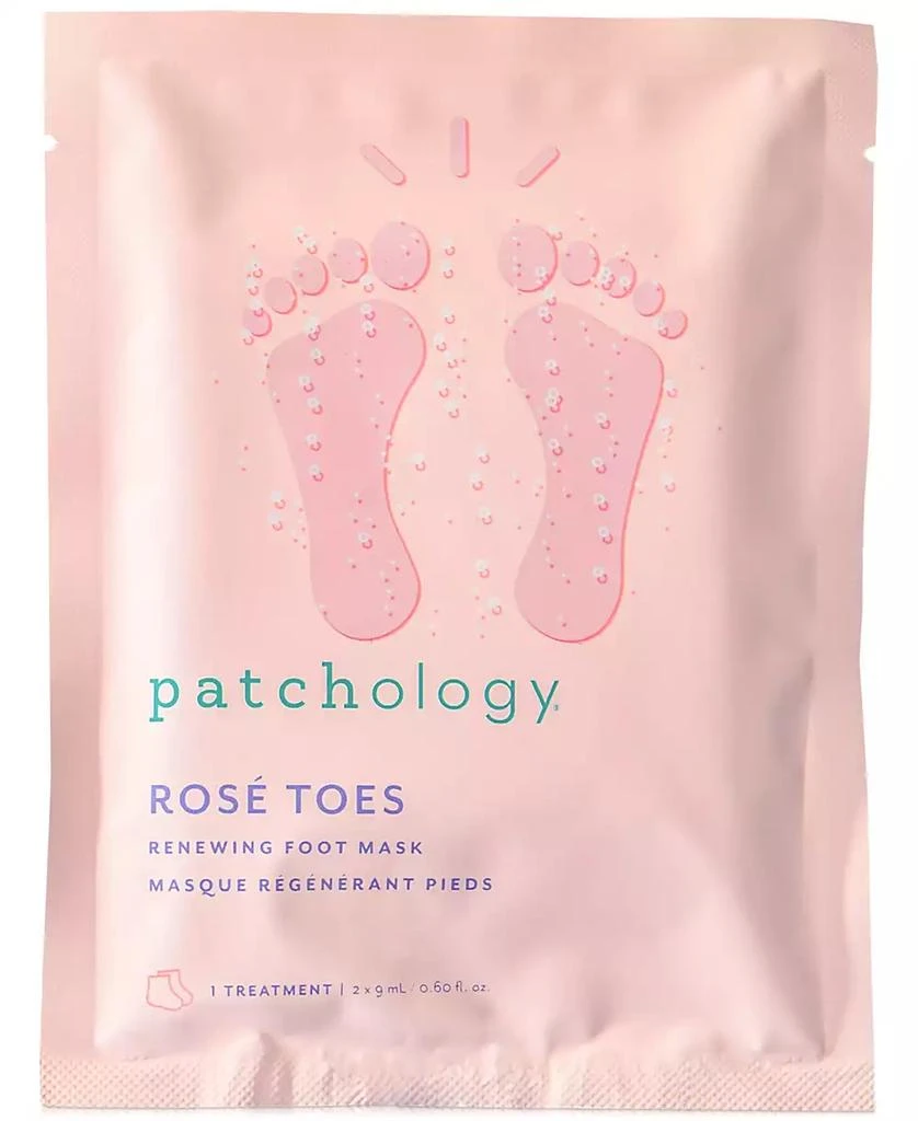 Patchology Rosé Toes Renewing Foot Mask 3