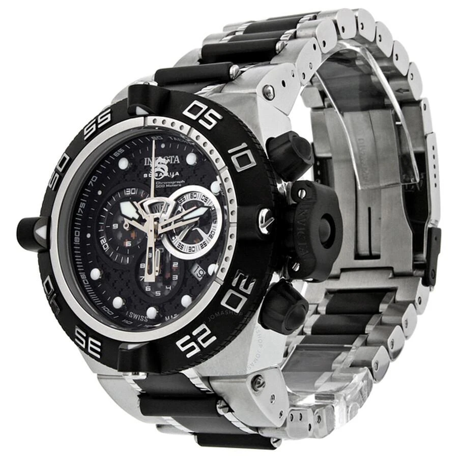 Invicta Subaqua Noma IV Chronograph Black Dial Two-Toned Stainless Steel Men's Watch 6546 2