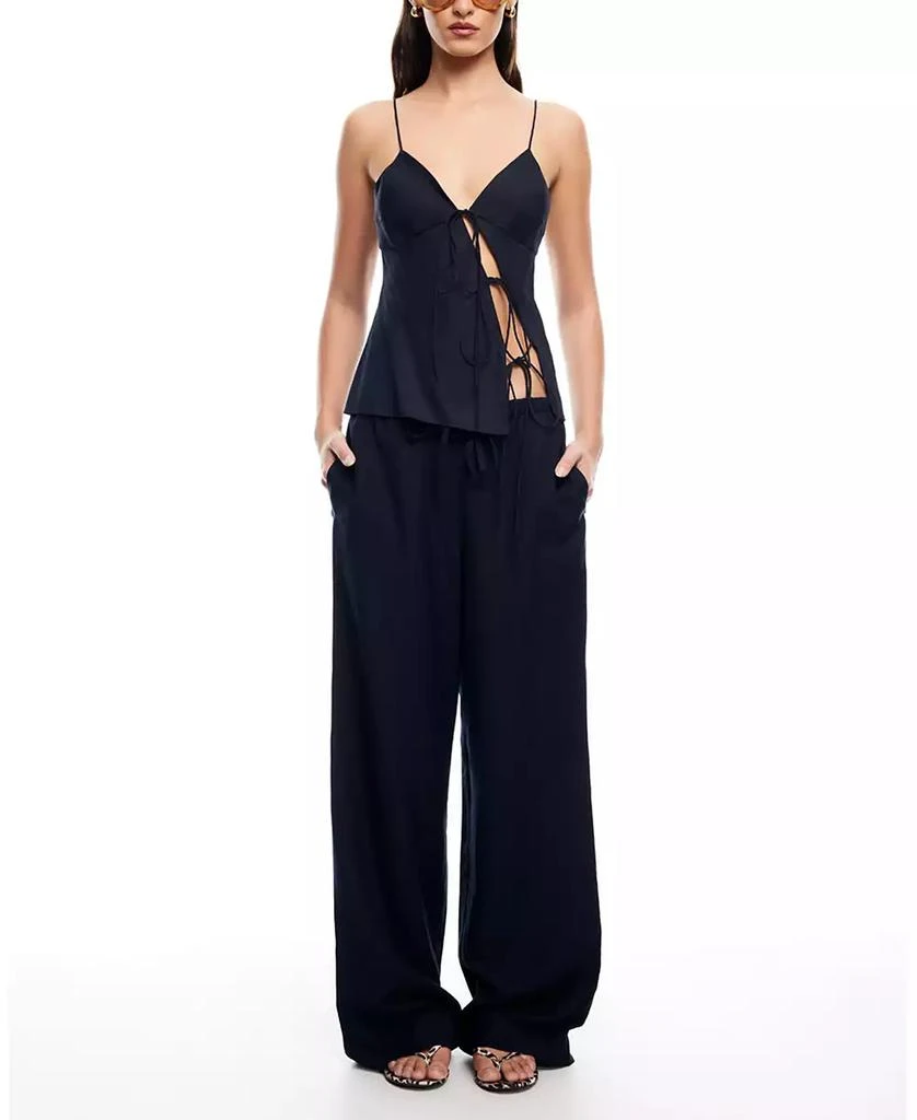 Lioness Women's Linen-Blend Idyllic Pants 1