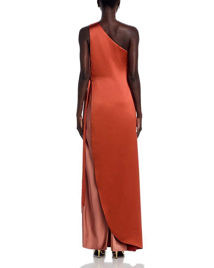 Amsale Layered Asymmetric Gown 4