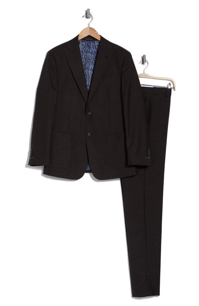 English Laundry Notch Lapel Wool Blend Two-Piece Suit 3