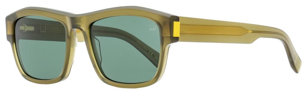 Dunhill Dunhill Men's Rollagas Geometric Sunglasses DU0029S 004 Transparent Khaki 57mm