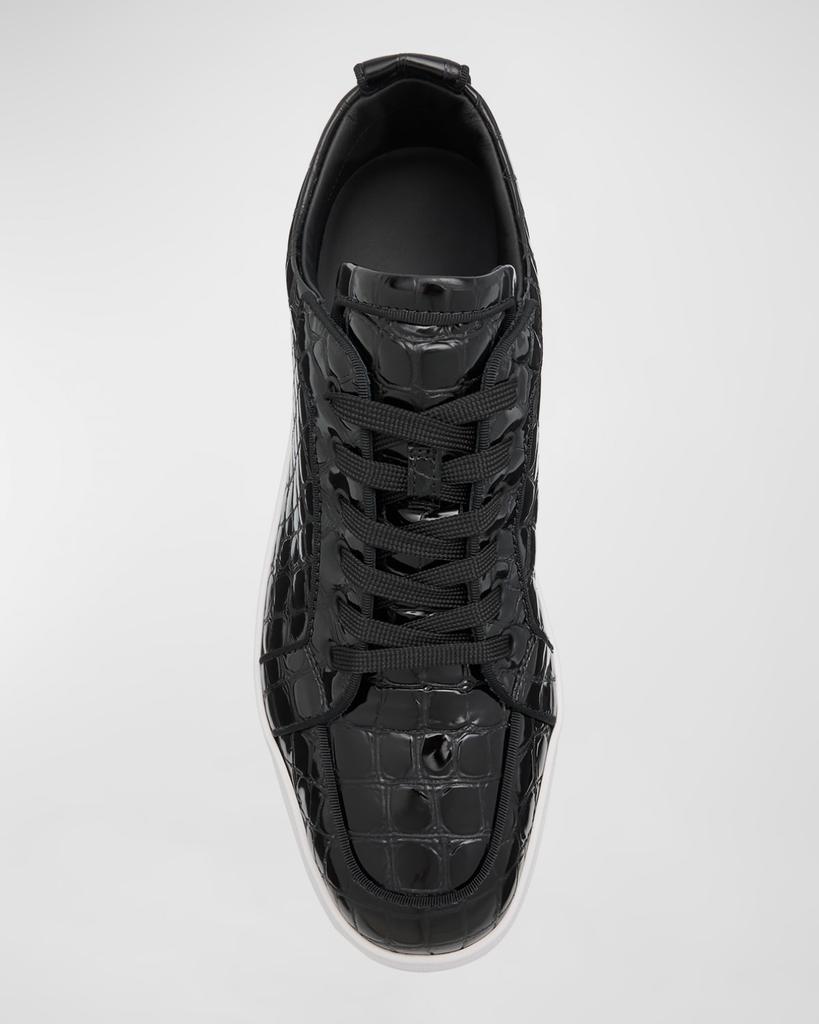 Christian Louboutin Men's Rantulow Orlato Croc-Effect Low