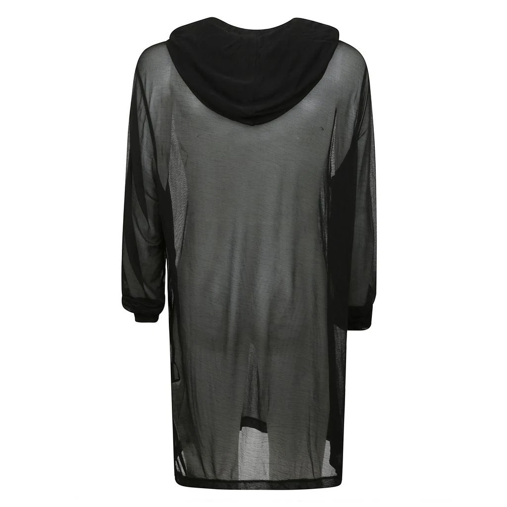 Rick Owens Rick Owens Semi-Sheer Drawstring Hoodie 2