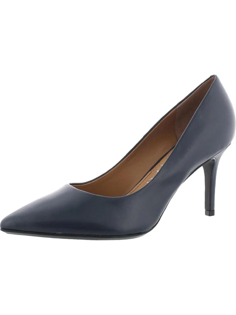 Calvin Klein Gayle Womens Leather Pointed Toe Heels 21