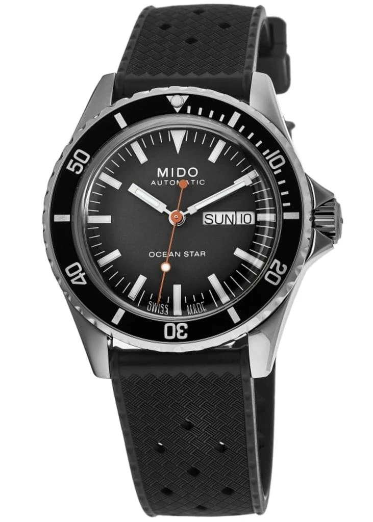 MIDO Ocean Star Tribute Gradient Grey Dial Rubber Strap Men's Watch M026.830.17.081.00 1
