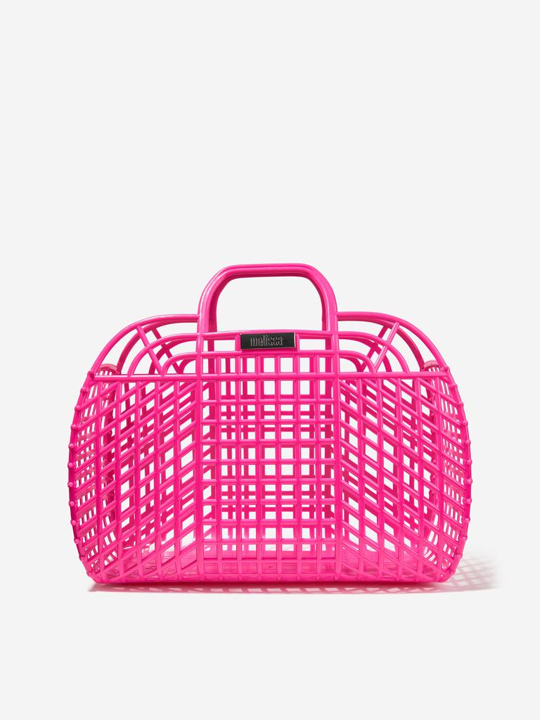 Mini Melissa Girls Refraction Bag in Pink (39.5 x 16.5 x 32.5)