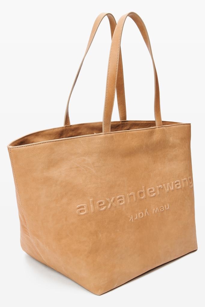 Alexander Wang Beige Leather Punch Tote