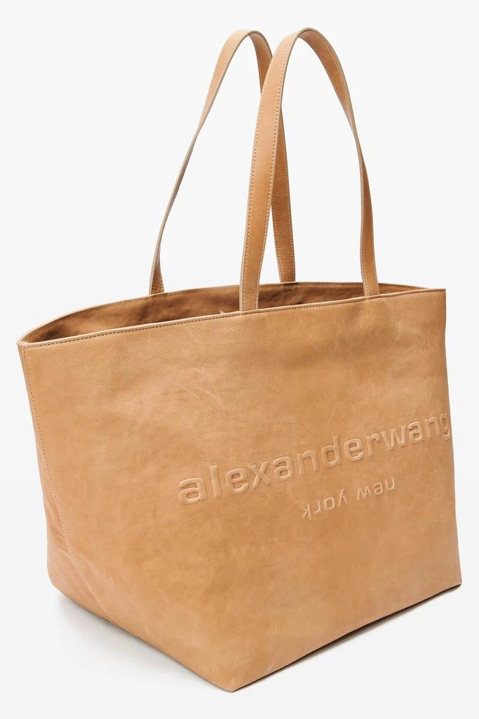 Alexander Wang Beige Leather Punch Tote 2