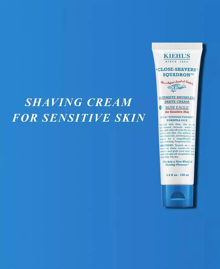 Kiehl's Ultimate Brushless Shave Cream - Blue Eagle, 5-oz. 2