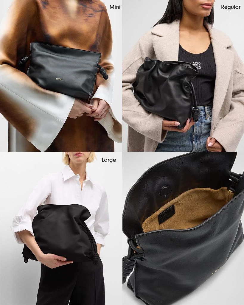 Loewe Flamenco Mini Clutch Bag in Napa Leather 9