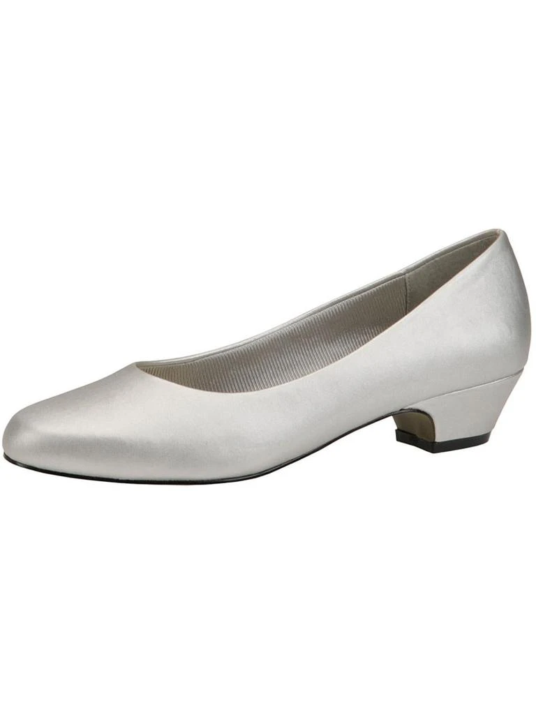 Easy Street Halo Womens faux Leather Metallic Dress Heels 1