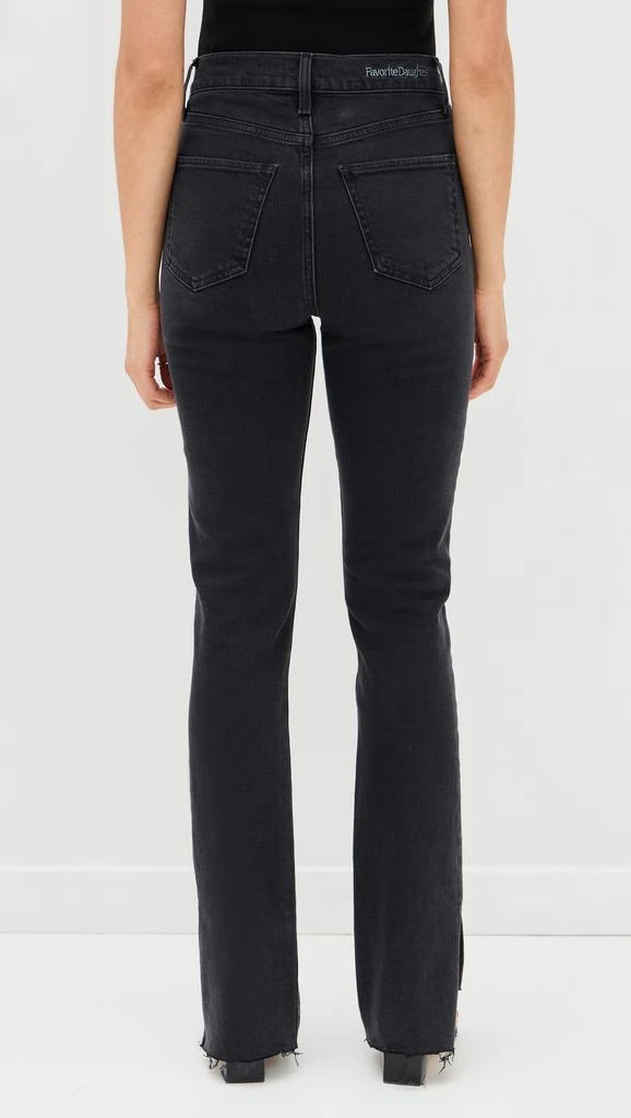 Favorite Daughter Valentina Super High Rise Tower Jeans with Slit Hem 2