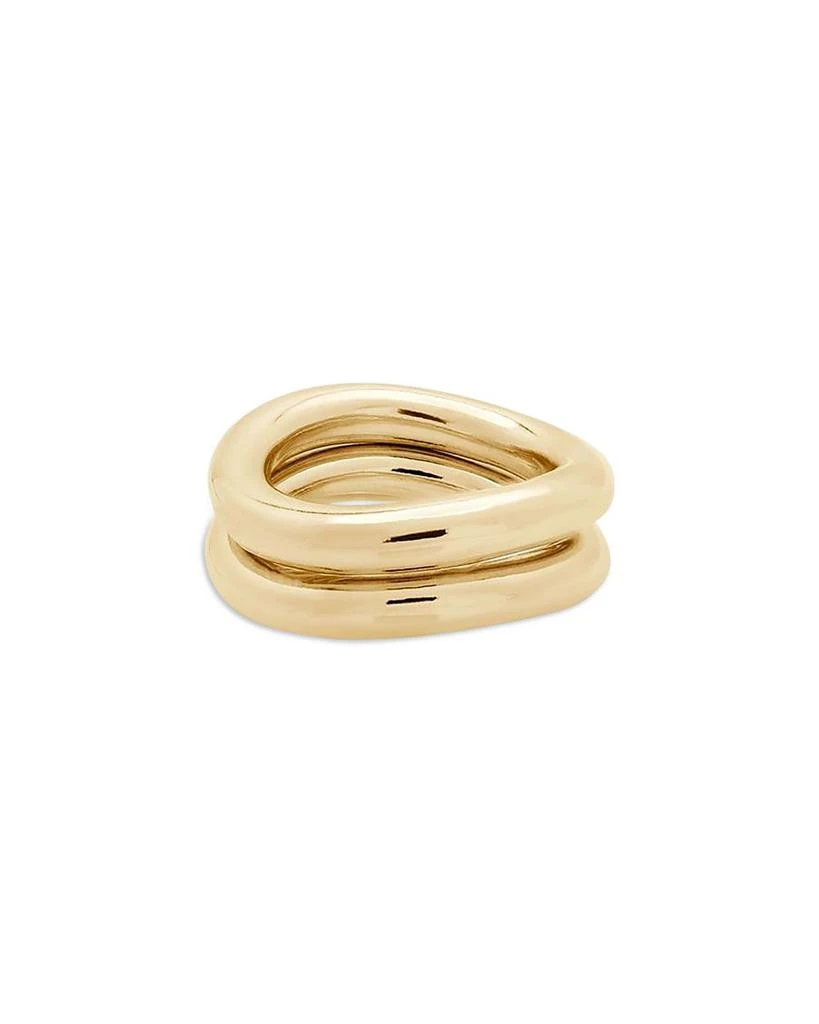 Shashi Liquid Metal Ring Set 1