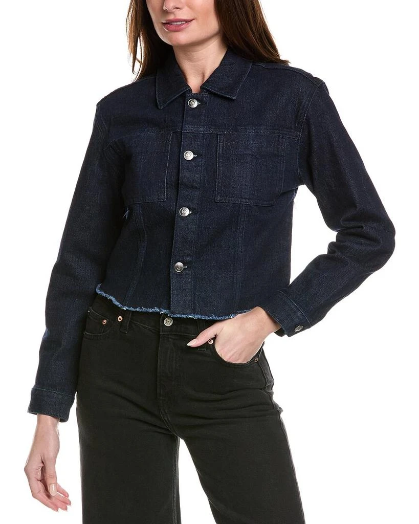 Hudson Cropped Denim Jacket 1