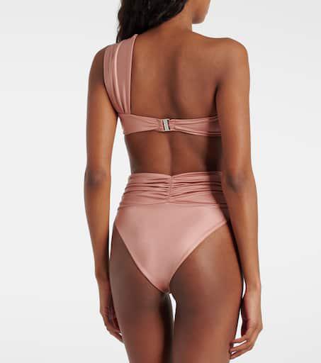 【Magda Butrym】フローラル-appliqueトライアングルビキニトッ Magda Butrym - Floral appliqué triangle bikini top Magda Butrym