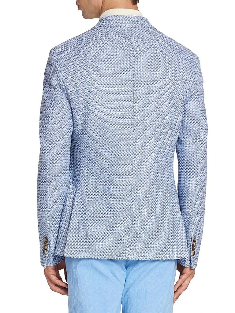 ETRO Roma Honeycomb Cotton Sport Jacket 5