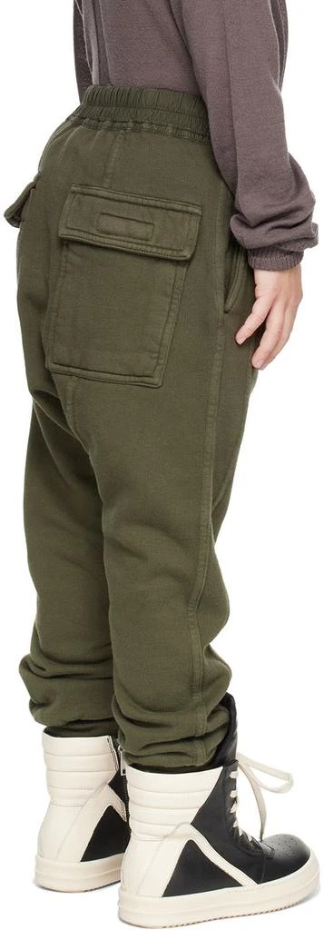 Rick Owens Kids Green Prisoner Lounge Pants 3