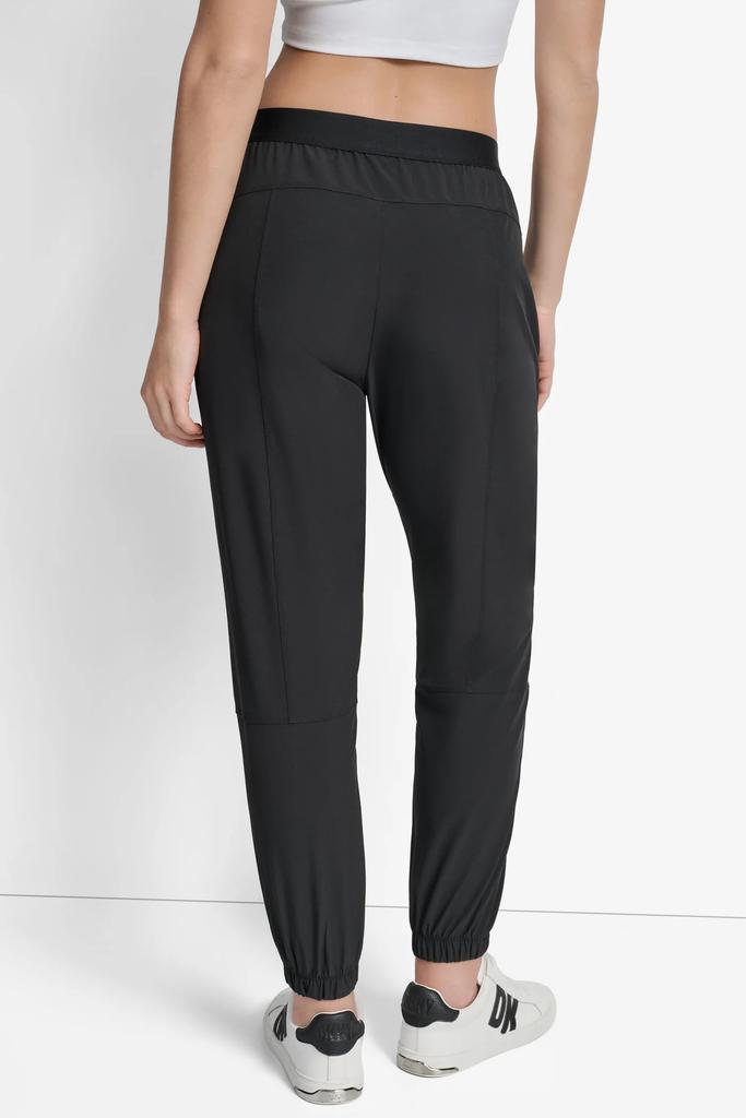 DKNY EXTRA HIGH-RISE LOGO-WAIST JOGGER