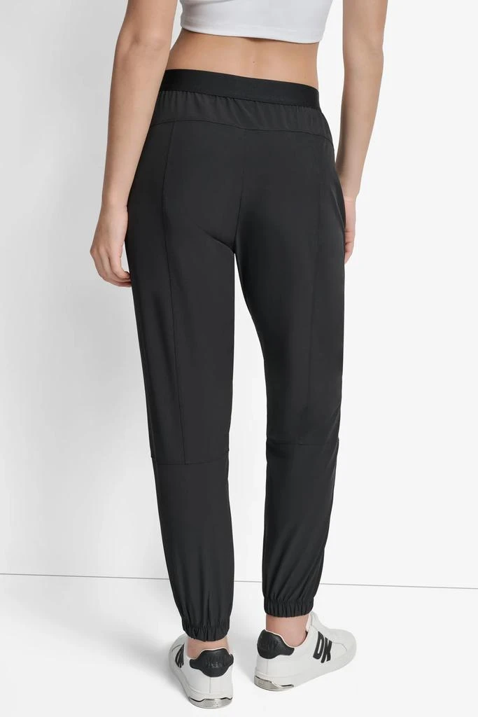 DKNY EXTRA HIGH-RISE LOGO-WAIST JOGGER 2