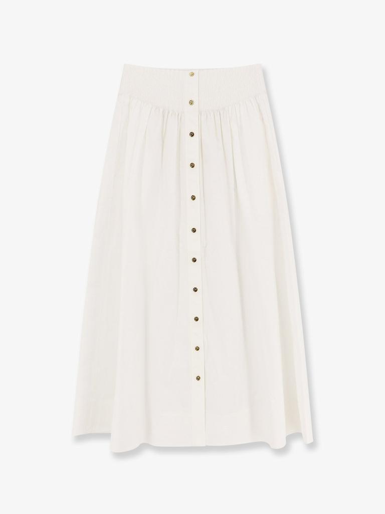 スカート PINKO 105183A2LD Skirts White Pleated poplin mini balloon skirt PINKO → Shop Online