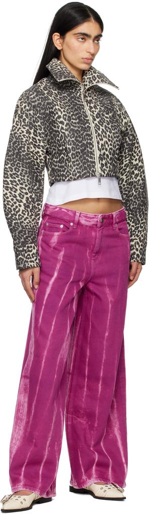 【関税＆送料込み】Ganni Marri Dyed Jeans Mid Blue Stone Dark Blue Marri Jeans | GANNI US