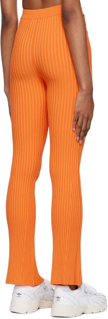 Live The Process Orange Rib Leggings 3