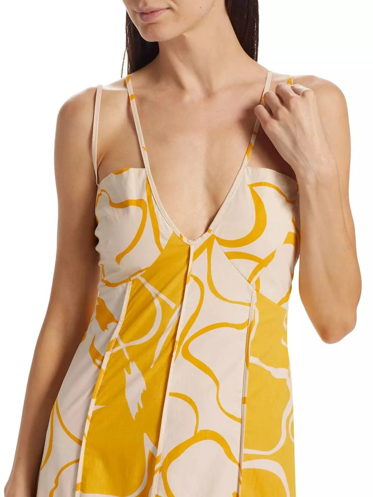 SWF Floral Twin-Strap Maxi Dress 6