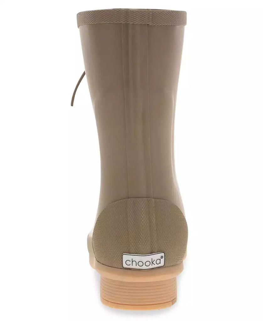 Chooka Women's Classic Mid Tie Rain Boot 3