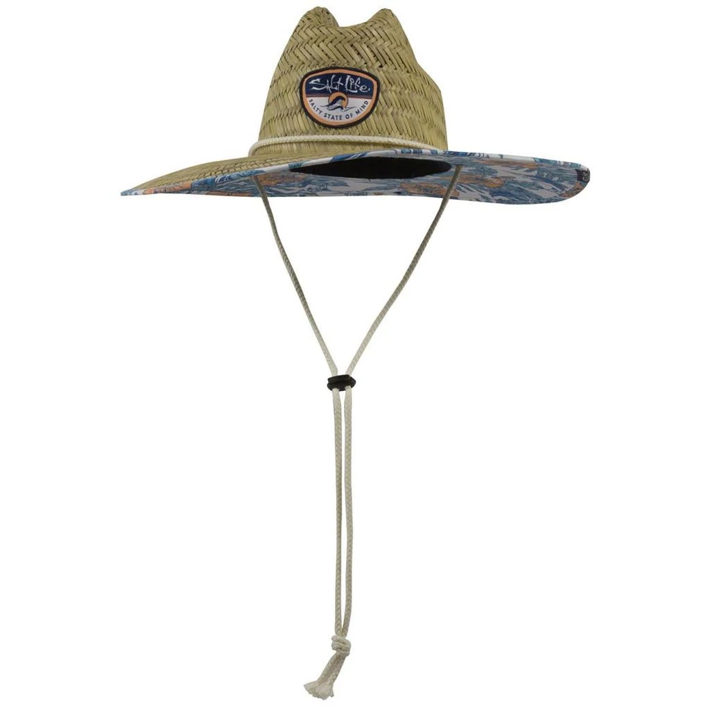 Salt Life Sailing Tropics Mens Lightweight Sun Protection Straw Hat 3