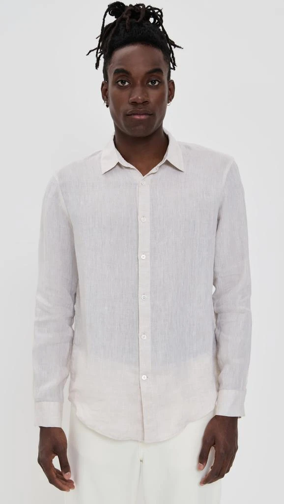 Club Monaco Italian Linen Shirt 6
