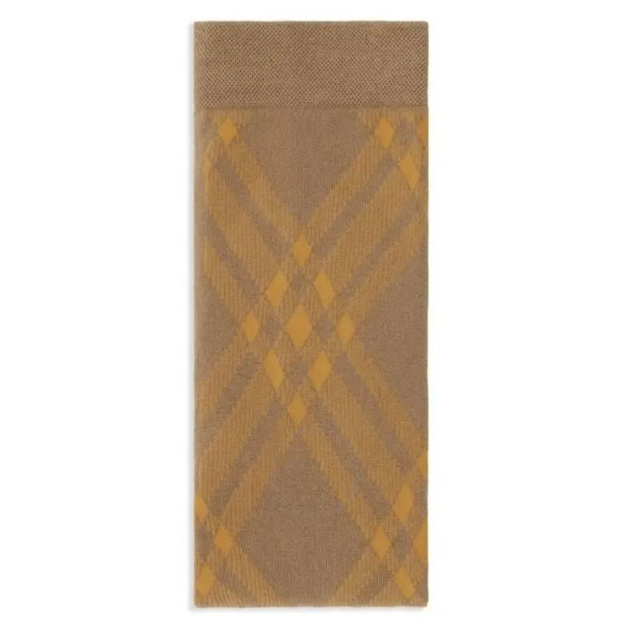 Burberry Wool-Blend Tights With Check Pattern 2