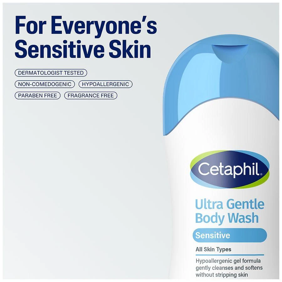 Cetaphil Ultra Gentle Sensitive Body Wash 7